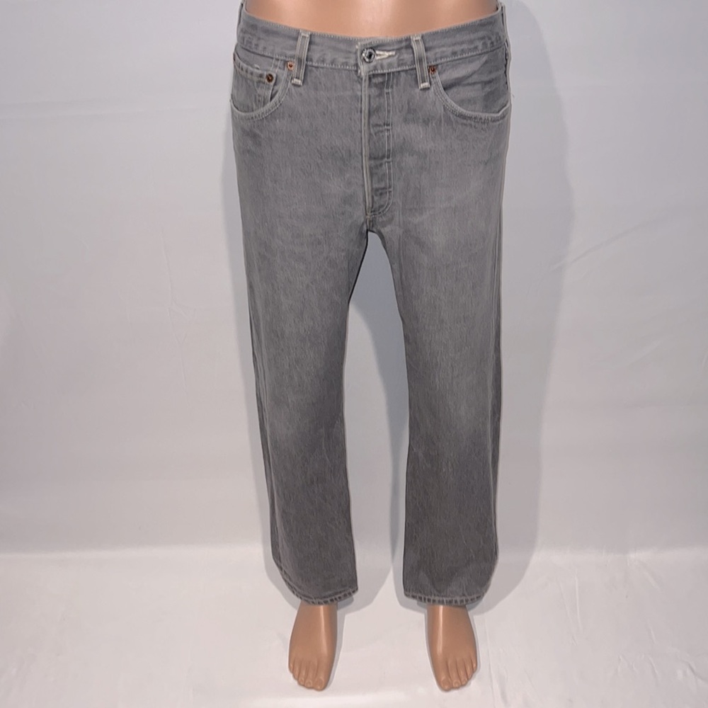 MENS Levi's Original501 Straight Leg Gray Jeans!